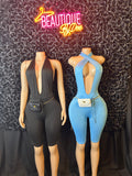 Bodycon Backless Bodysuit