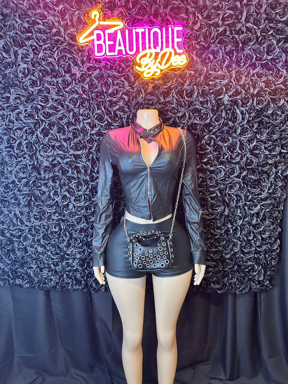 Leather 2piece set