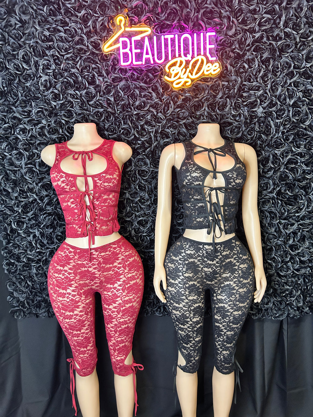 Tie me up Lace 2piece