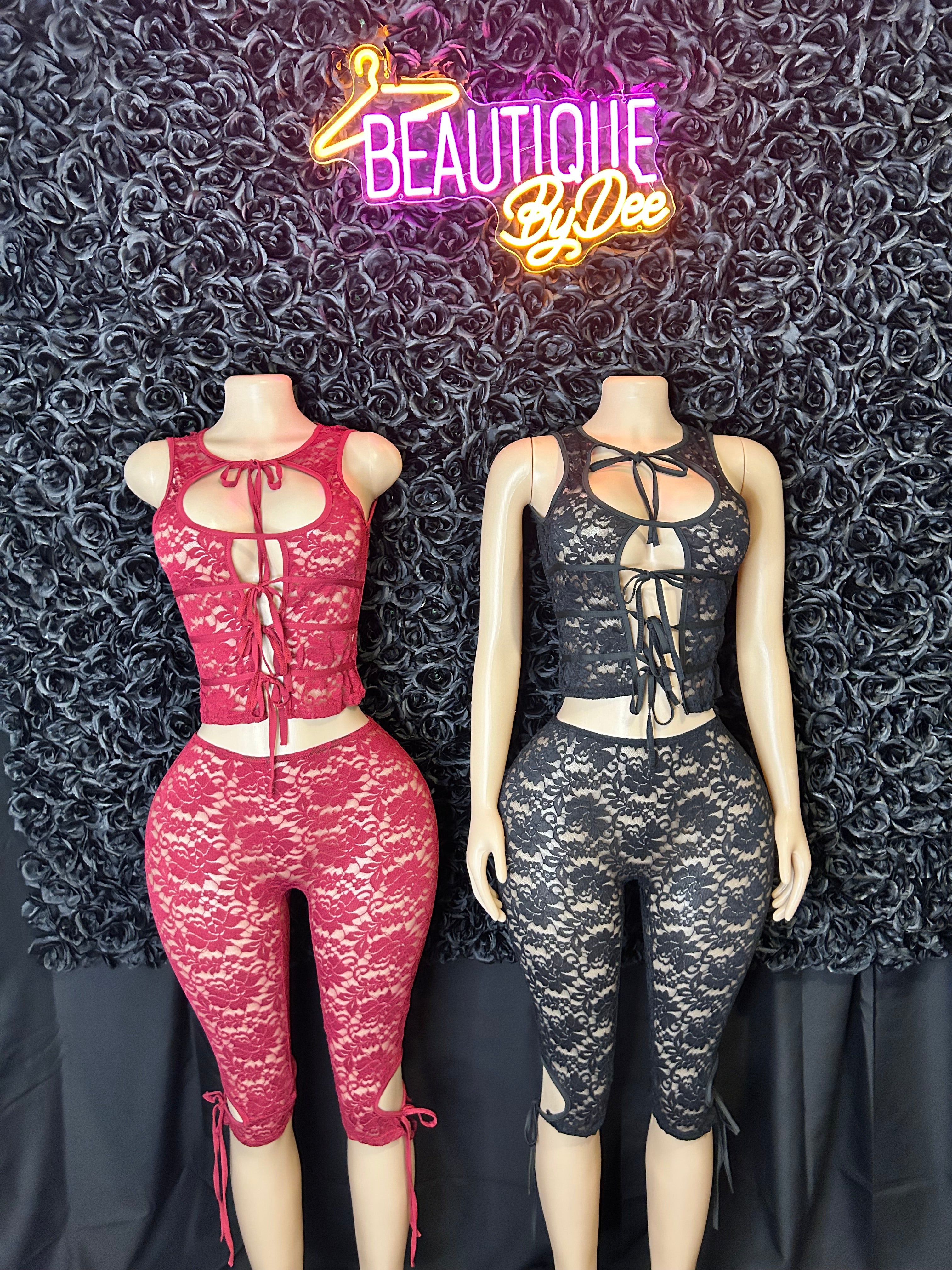 Tie me up Lace 2piece