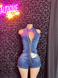Denim jumpsuit