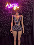 Hottie 2piece Polka Dot bodysuit set
