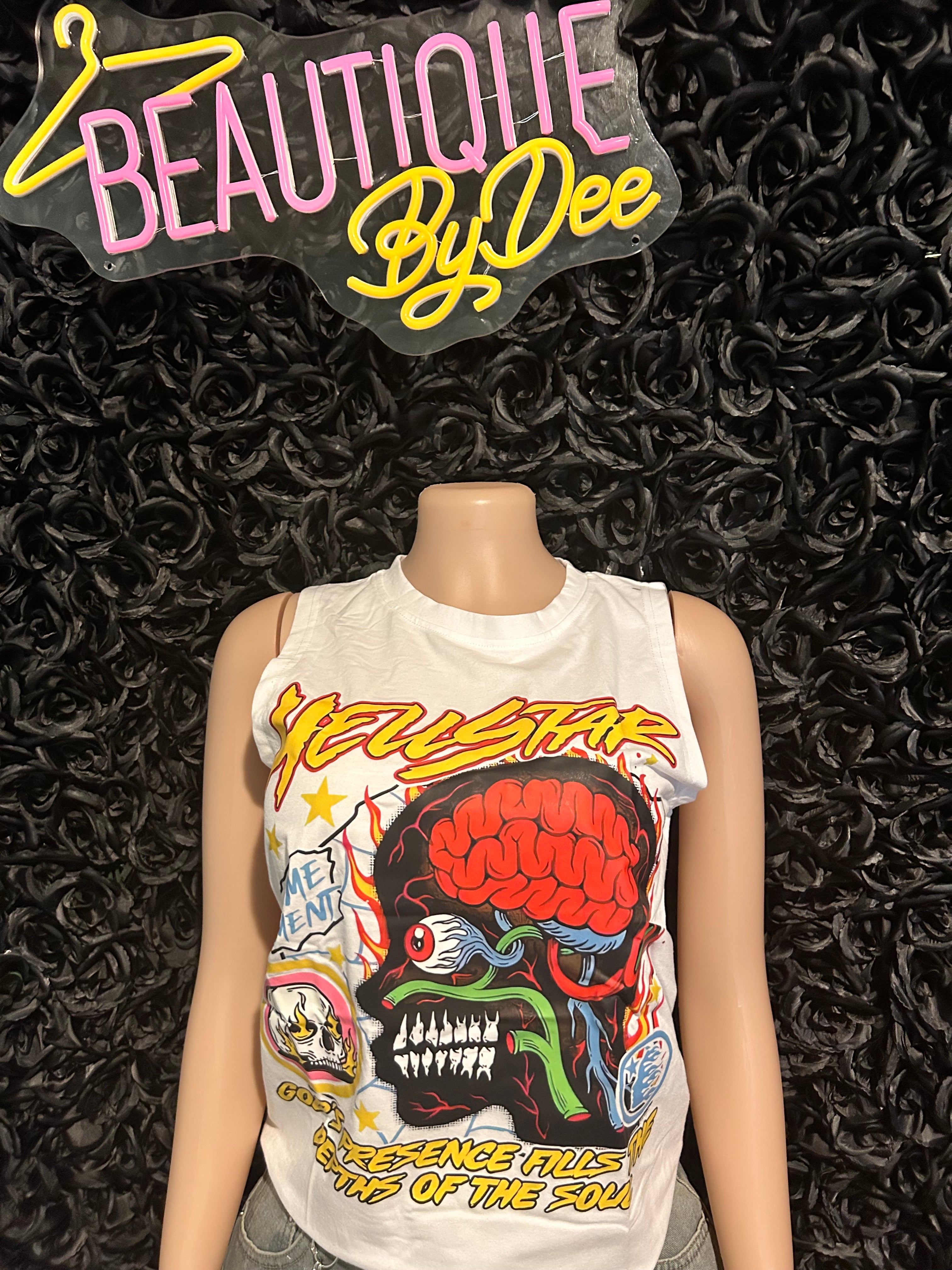 Hell⭐️Sleeveless Graphic